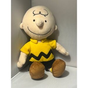 Peanuts Charlie Brown Plush Kohls Cares 2019 Stuffed Toy Yellow Shirt 12 Inch